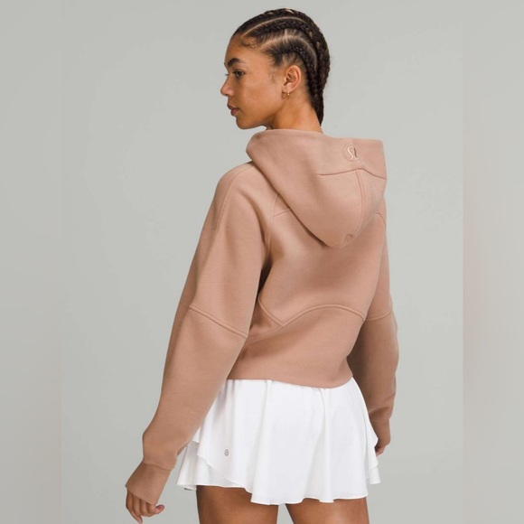 Lululemon 1/2 Zip Scuba Dusty Clay XS/S - Picture 5 of 6